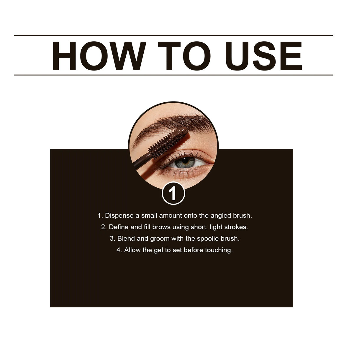 3D Tinted Brow Gel Rapid Drying Formula Sets Instantly Prevents Smudging Optimizes Color Uniformity Beginner Friendly Long Lasting Waterproof Sweat Resistant Eyebrow Makeup
