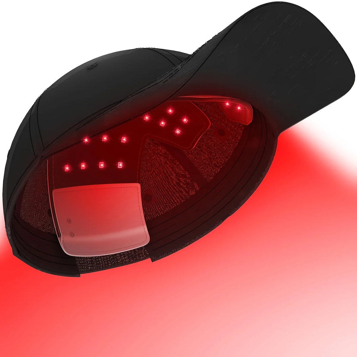 LED Red Light Therapy Hair Growth Cap Portable Hair Regrowth Hat Insert with Red Blue Infrared Light, 4 Modes Scalp Care Device for Thinning Hair, Rechargeable Lightweight 200g Hair Loss Care Cap for Men Women, 20 Min Auto Of