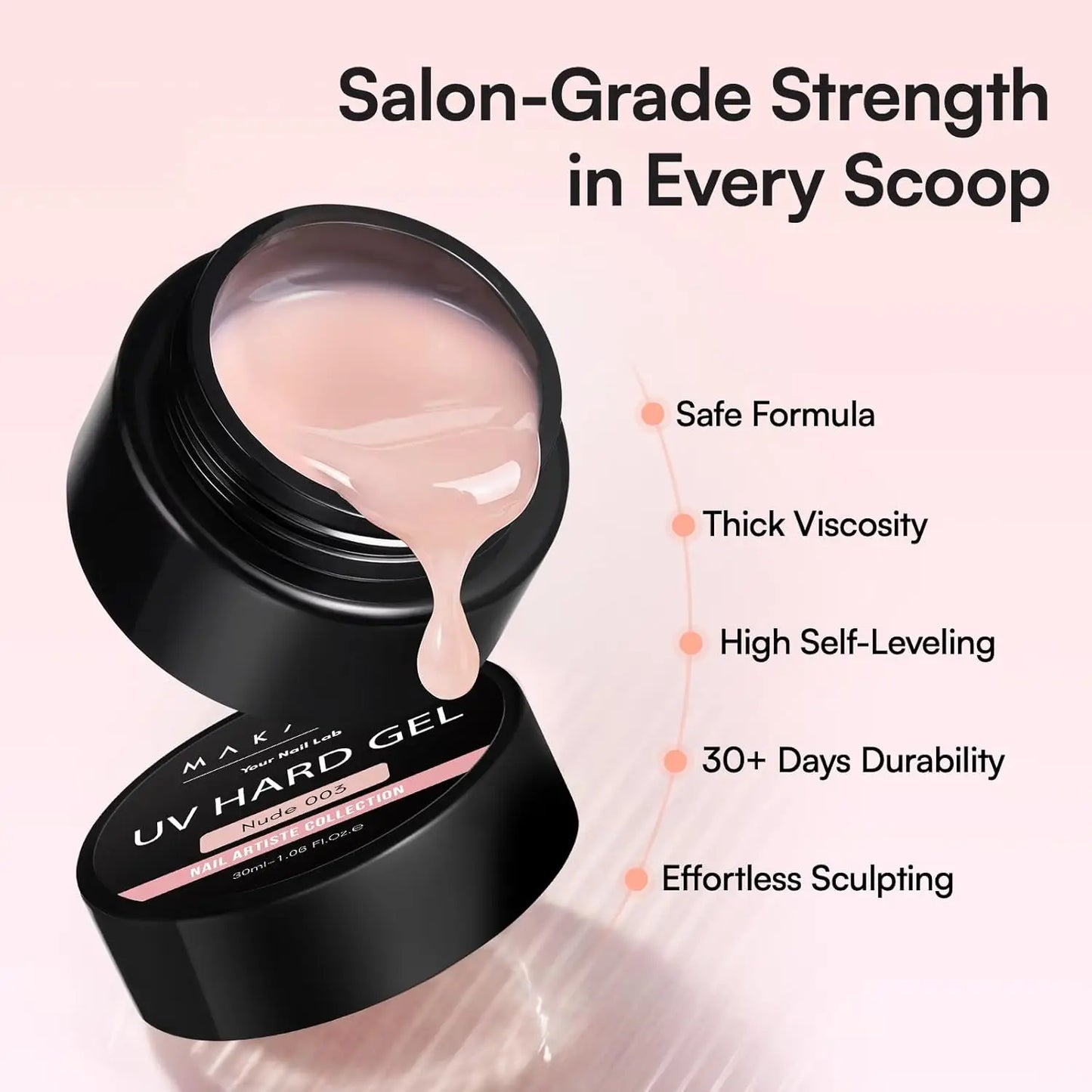 I love how this Makartt Nude Gel Builder Kit makes it easier to create strong, beautiful nails right at home. It’s such a great option for anyone who wants a salon-quality manicure without having to book frequent appointmen