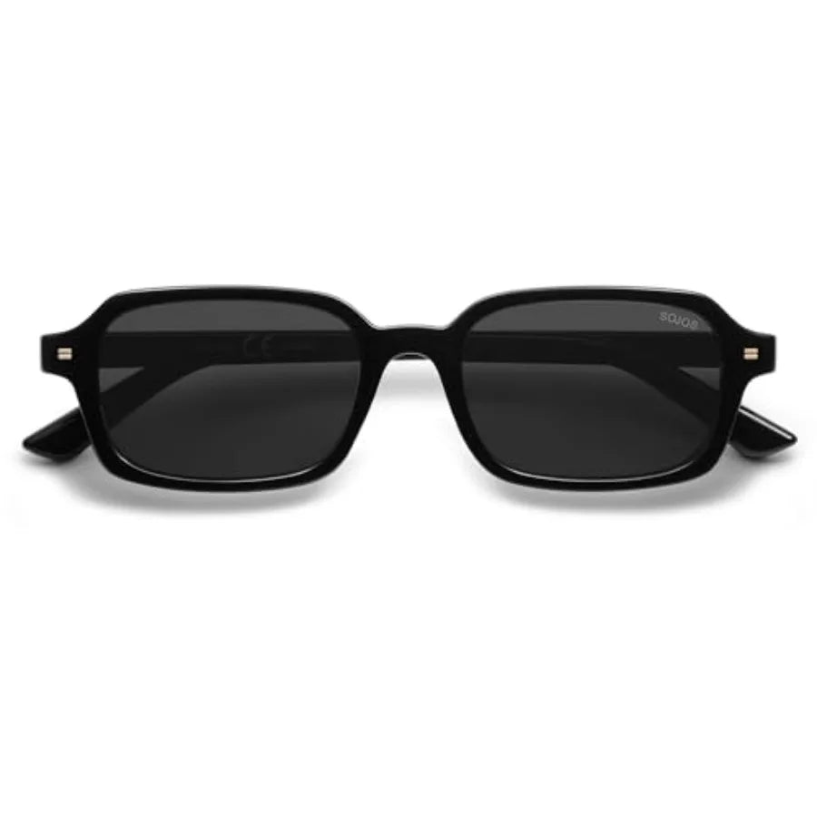 Trendy Rectangle Polarized Sunglasses Womens Mens, Small Retro Fashion Thin Slim Square Sunnies SJ2610