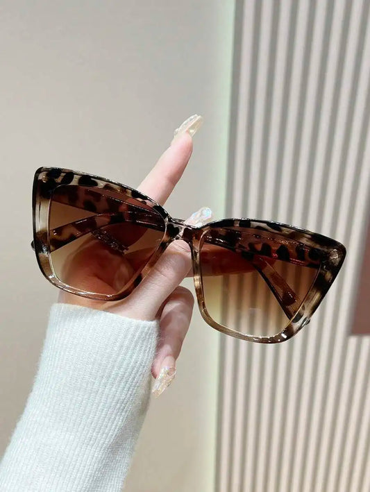 1pc Square Y2K Party Cute Daily Retro Beach Fashion Fashion Glasses For Men & Women Y2K Fest Music Fest For Summer Beach