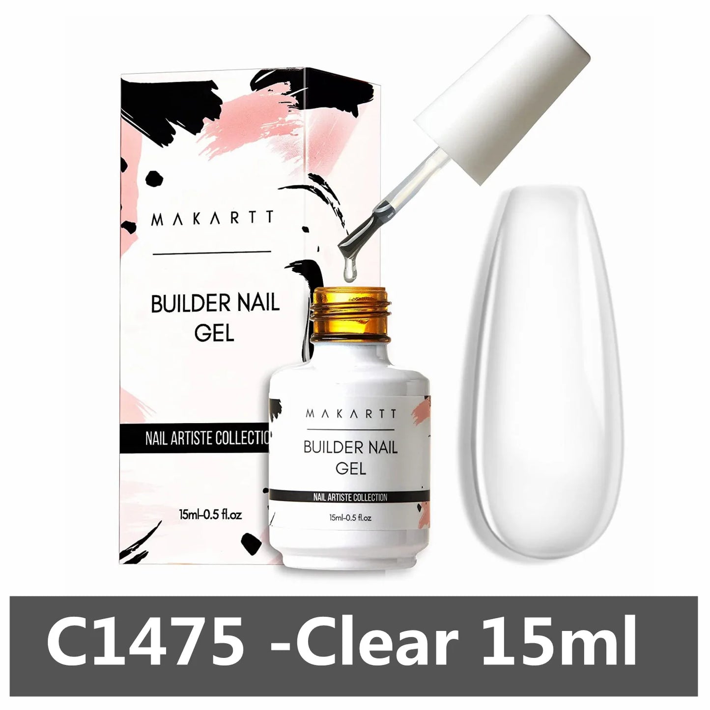 I love how this Makartt 5-in-1 Builder Gel makes creating strong, beautiful nails so simple. It’s perfect for nail extensions, strengthening weak nails, repairing damage, and creating a smooth base for a long-lasting manic