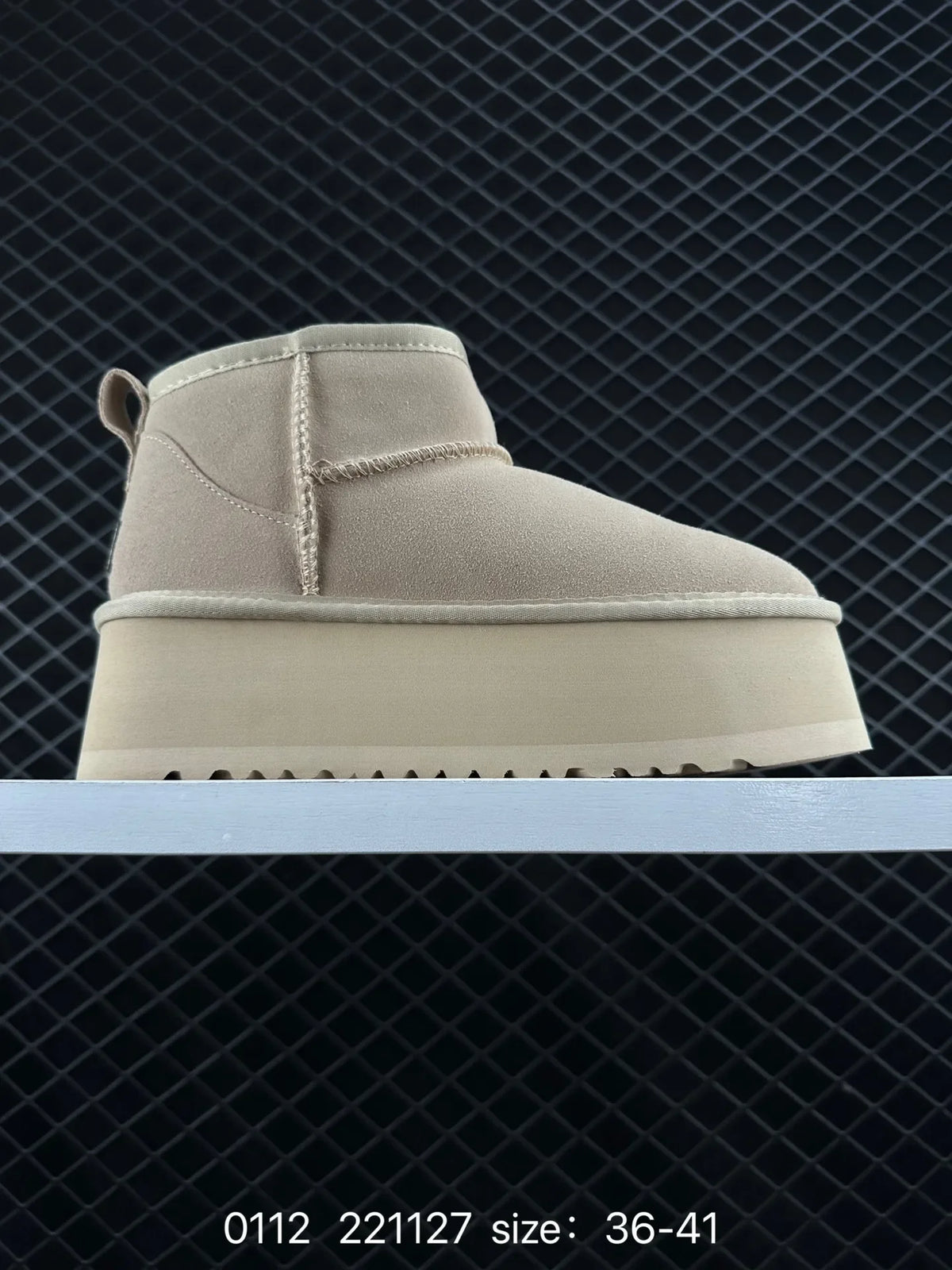HOE NEW Women's Boots casual shoes low-top leather comfortable warm fashionable height increase wear-resistant soft Size 36-41