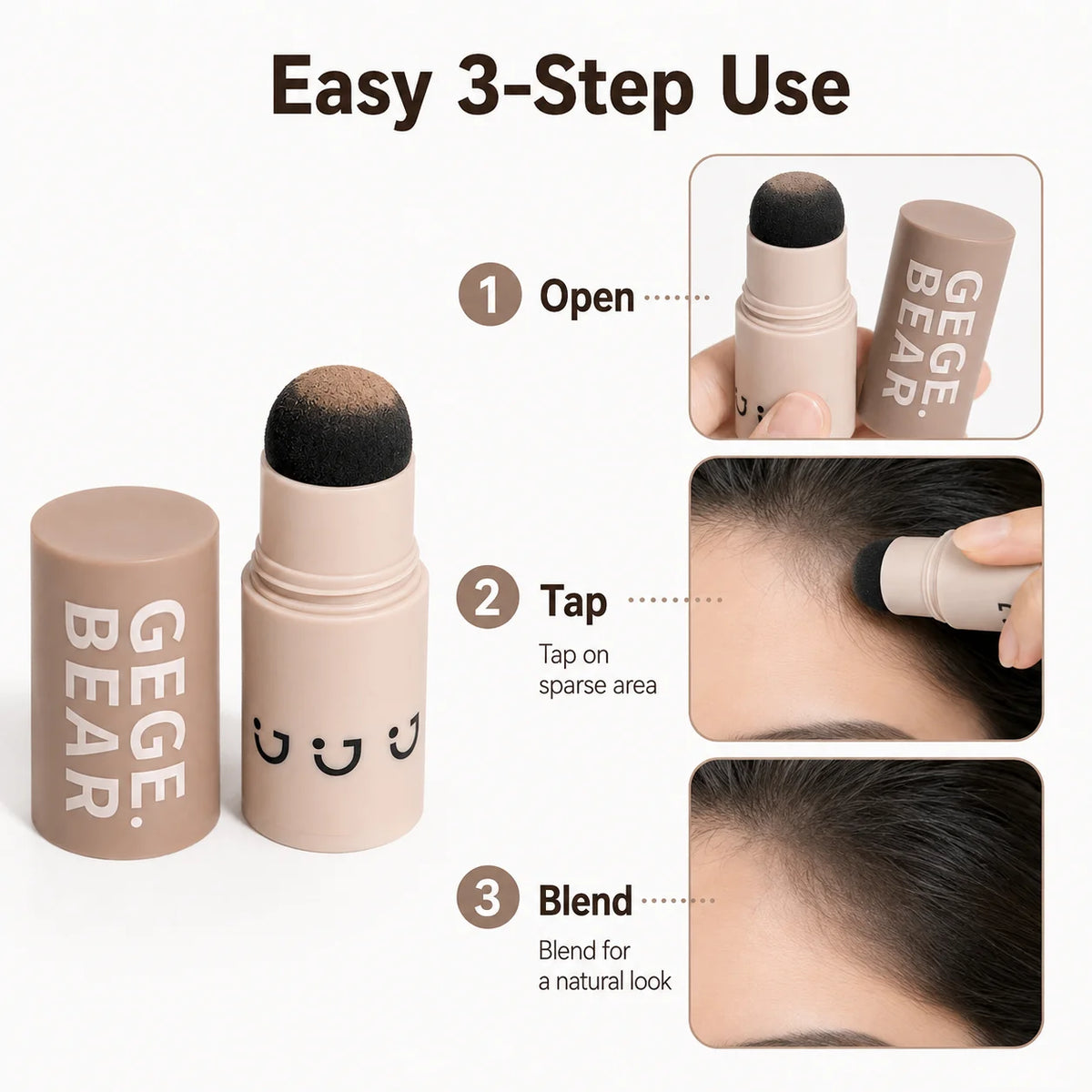 Hair Line Natural Coverage Powder Natural Instant Coverage Paint Repair Fill in Hair Waterproof Hairline Shadow Concealer Makeup  Repair Beauty Portable Tool