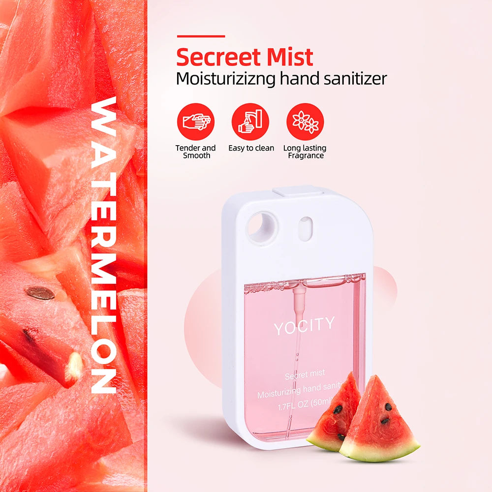 50ml Air Freshener Home Car Fragrance Spray Fresh Air Long-Lasting Fragrance Travel Bathroom Hotel Gifts Hand Sanitizer Bottles