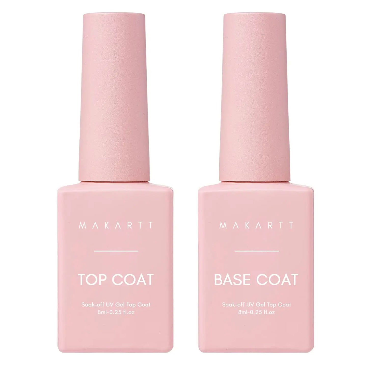 I love how this Makartt No Wipe Top Coat and Base Coat Kit makes achieving a smooth, shiny manicure so easy. The clear gloss finish gives nails a beautiful salon-quality shine while helping protect the color and keep the mani