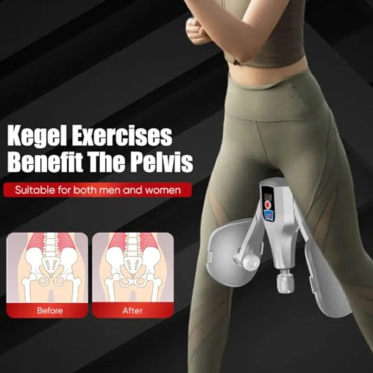 Kegel Trainer – Multi-Function Pelvic Floor Exercise Device with 132 lbs Resistance

Strengthen your pelvic floor, inner thighs, and core with this versatile Kegel Trainer designed for effective at-home workouts. Featuring