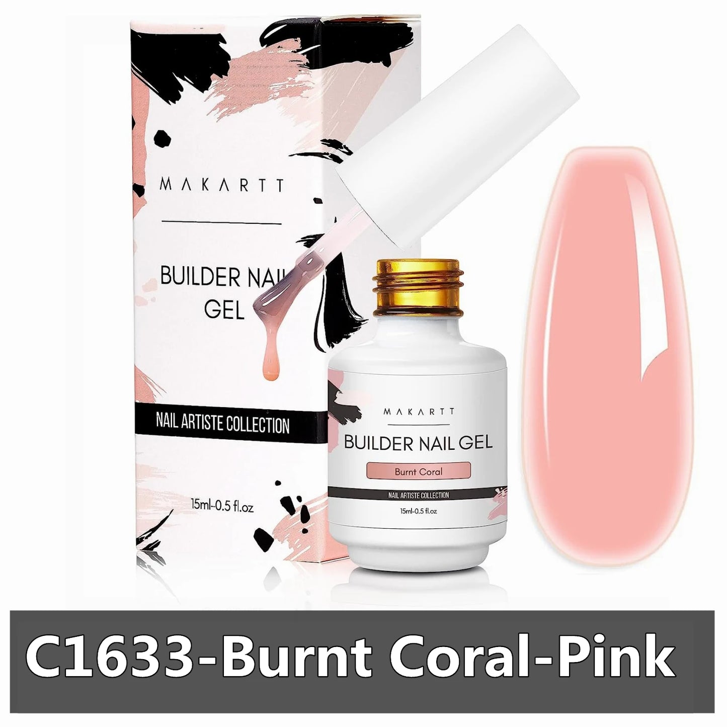 I love how this Makartt 5-in-1 Builder Gel makes creating strong, beautiful nails so simple. It’s perfect for nail extensions, strengthening weak nails, repairing damage, and creating a smooth base for a long-lasting manic